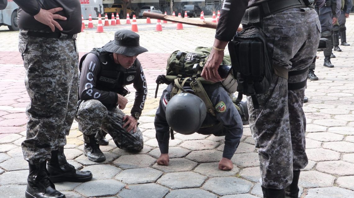 Polícia Militar realiza terceiro curso de Operações de Choque