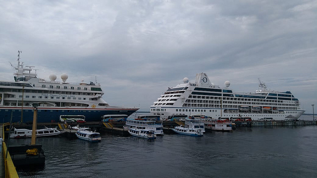 MS Sirena retorna a Manaus com mais de mil turistas