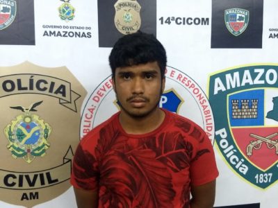 Três homens são presos e cinco adolescentes apreendidos, em Manaus