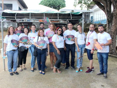 Campanha de Combate ao Abuso Sexual e à Exploração Sexual atinge foliões da Banda do Boulevard.