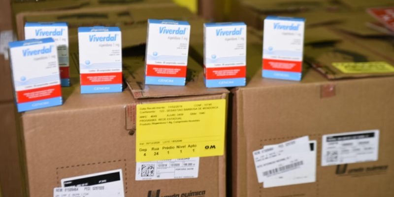 Estoque da Cema é abastecido com 500 mil comprimidos de Risperidona