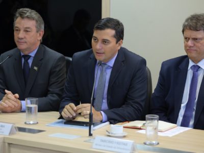 Ministro da Infraestrutura garante ao governador Wilson Lima priorizar licenciamento e projeto da BR-319